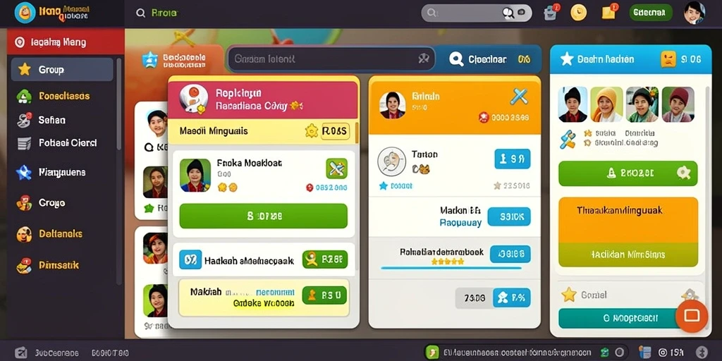 bosjoko - Fitur leaderboard untuk kompetisi antar pemain.
